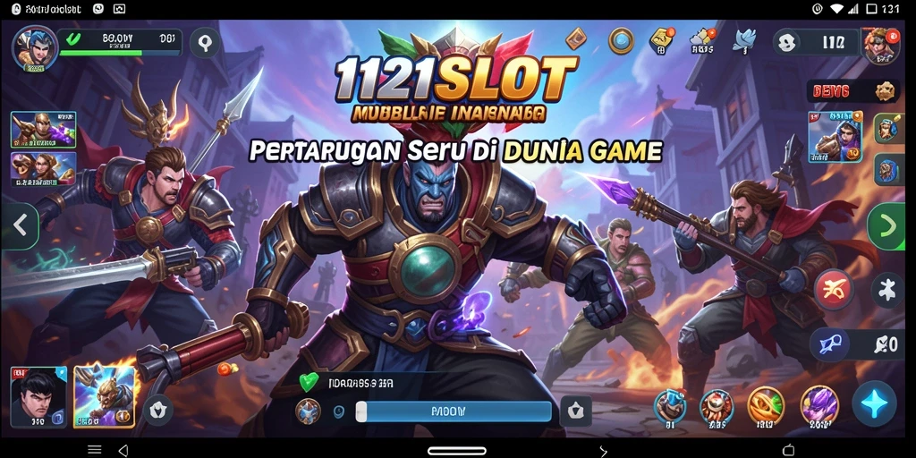 Tampilan aksi seru di <strong>1121SLOT</strong> dengan pertarungan epik.