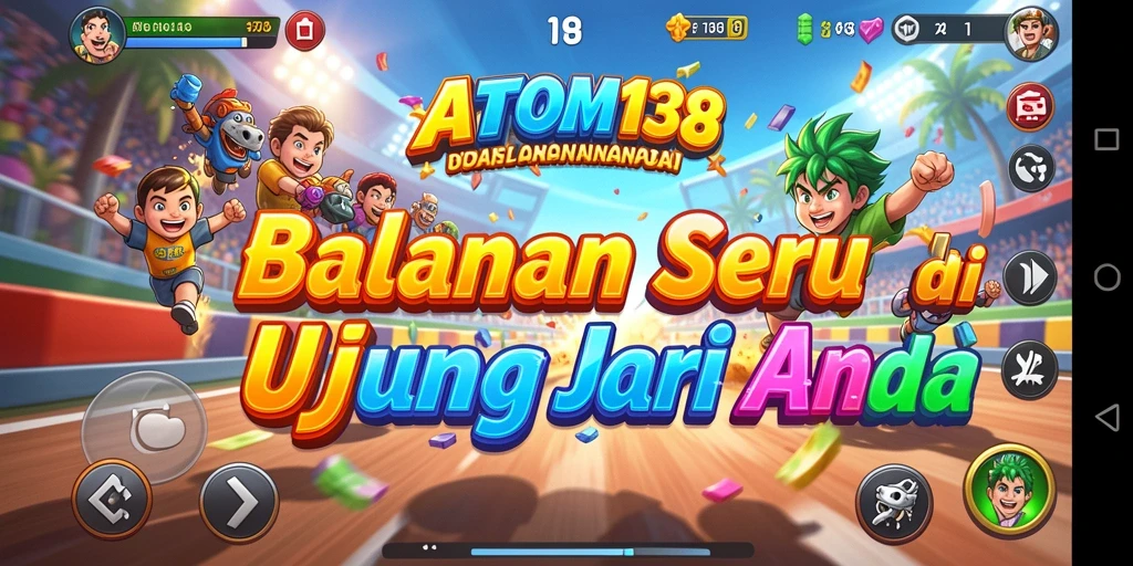 Gameplay Racing yang seru dan menegangkan di ATOM138.