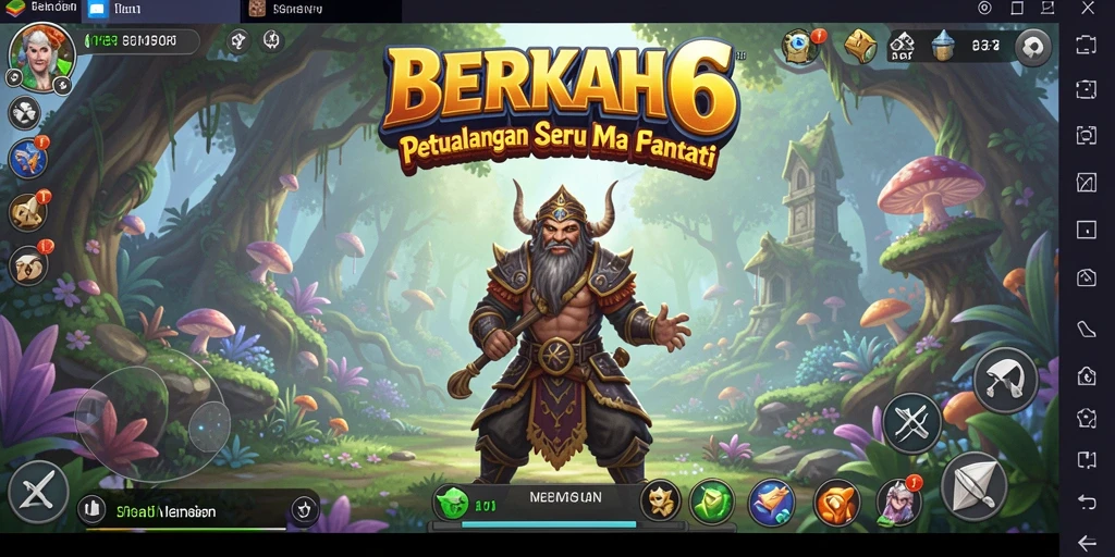 Screenshot gameplay seru dari BERKAH6 di dunia petualangan.