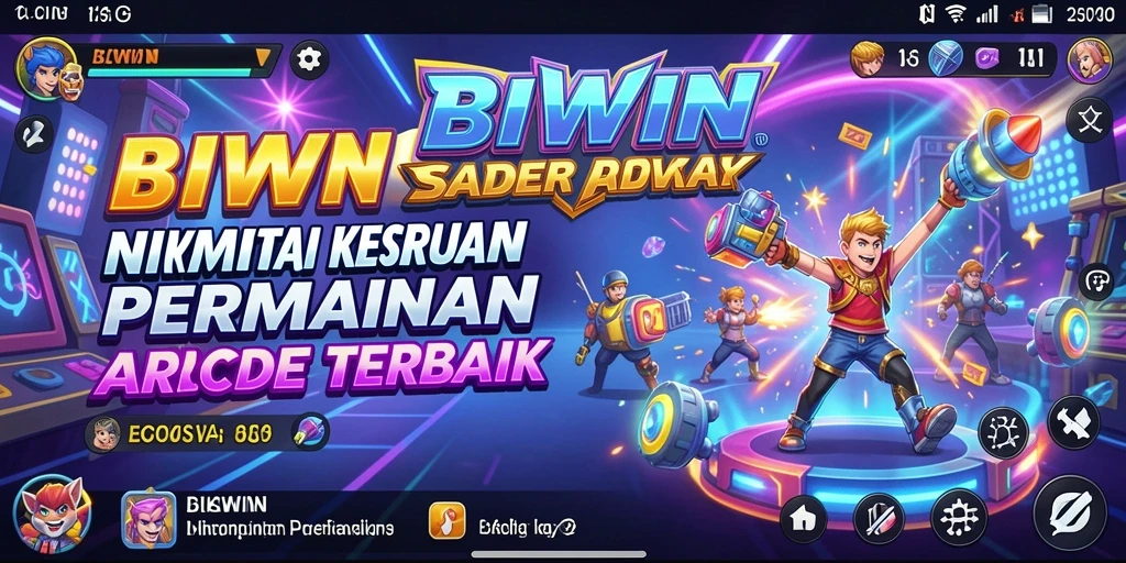 Screenshot utama dari gameplay BIWIN yang seru dan dinamis.