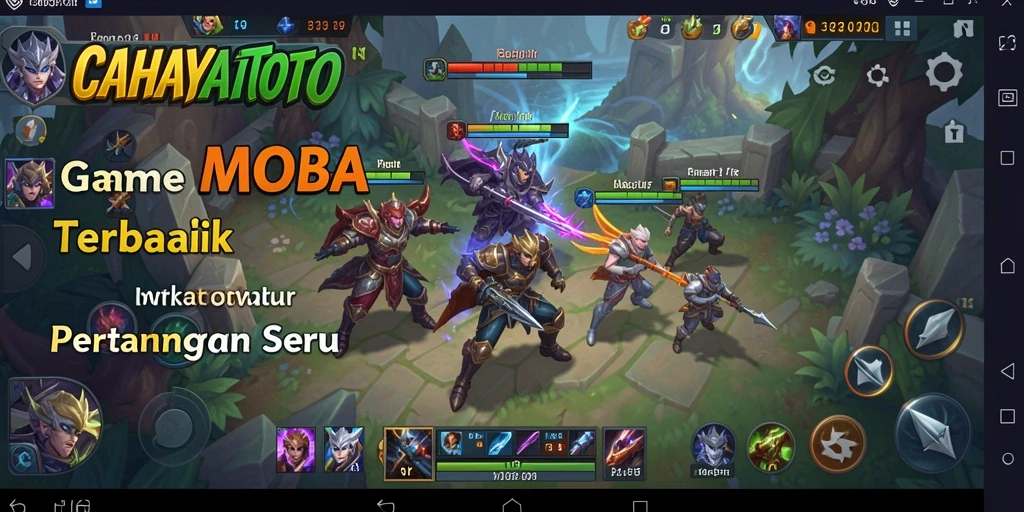 Tampilkan gameplay seru CAHAYATOTO di arena pertarungan.