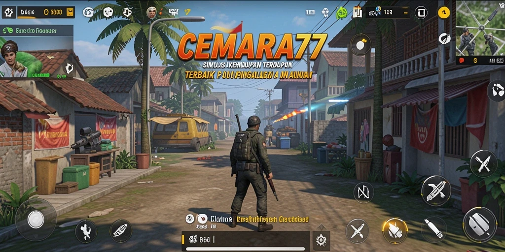Gameplay CEMARA77 yang interaktif dan realistis.