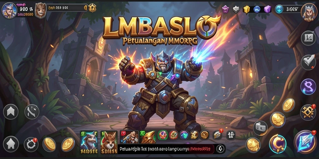 Tangkapan layar menunjukkan momen aksi luar biasa dalam LMBASLOT.