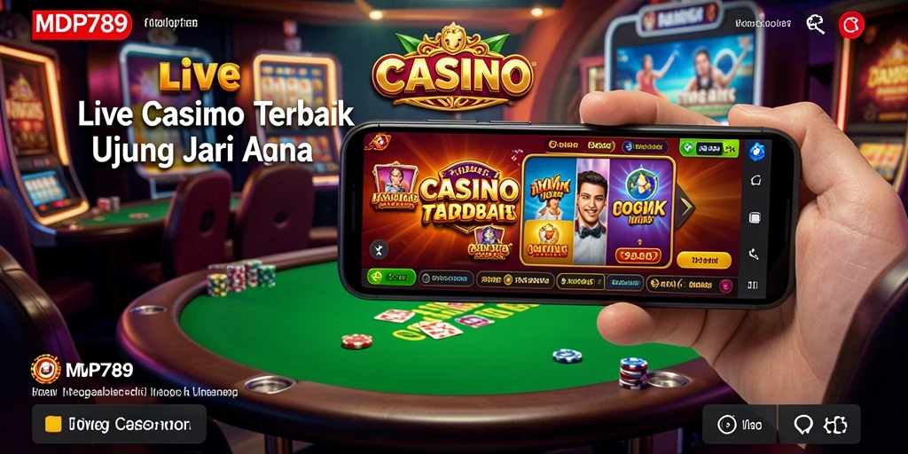 Tampilan gameplay Live Casino yang menarik dan interaktif dari MVP789.
