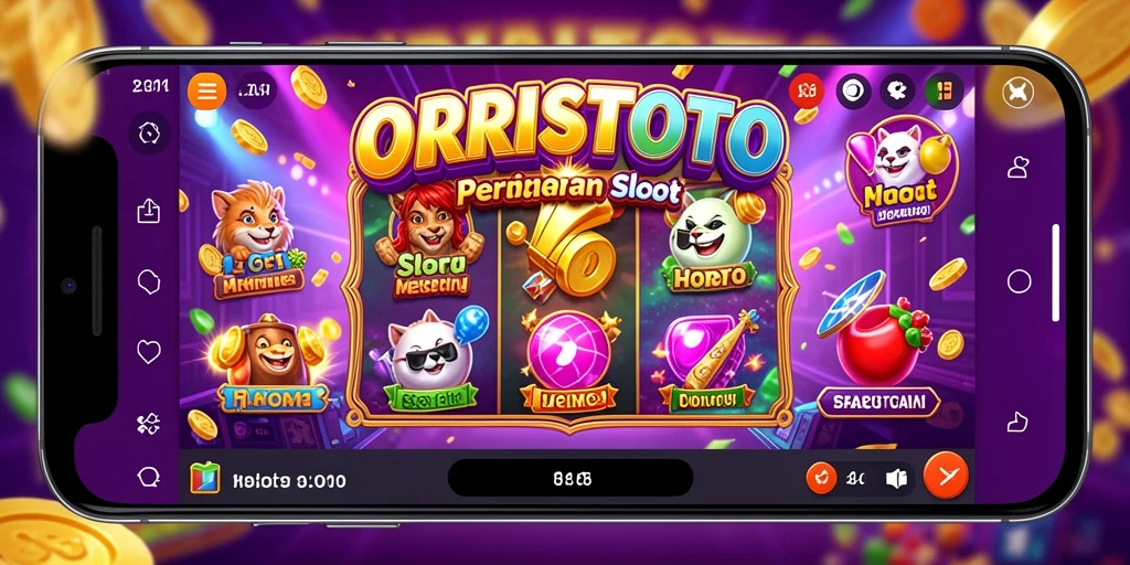 Screenshot gameplay ORISTOTO yang menampilkan keseruan Slot.