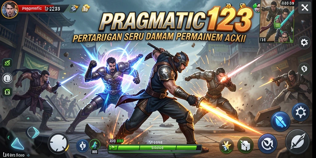 Tampilan tampak seru dengan aksi pertarungan dalam PRAGMATIC123.