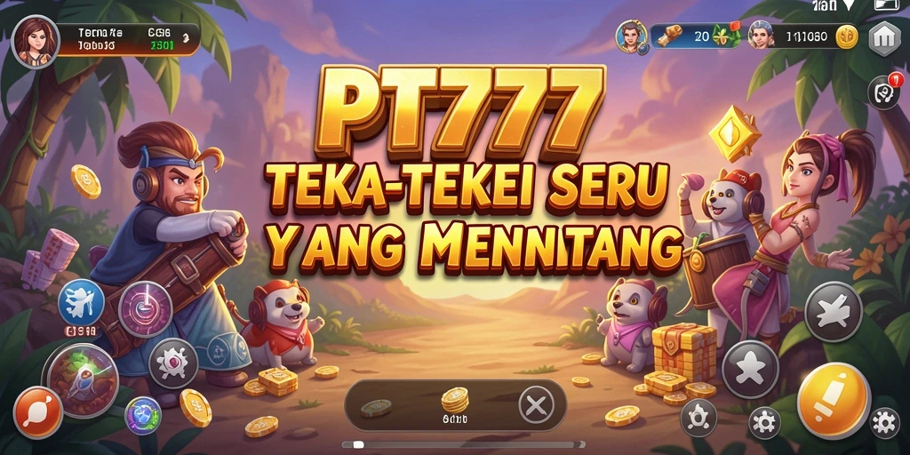 Tampilan gameplay seru dan penuh tantangan dari PT777.