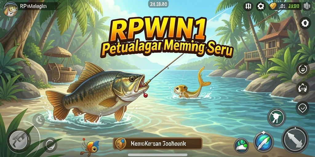 Tampilan menakjubkan dari gameplay memancing yang memikat.
